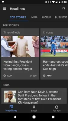 World News -Daily Feed android App screenshot 1